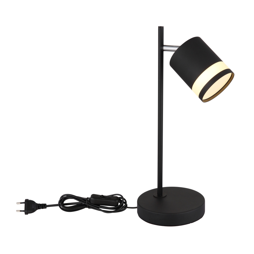 Globo - LED Stolná lampa 1xGX53/7W/230V 3000K čierna