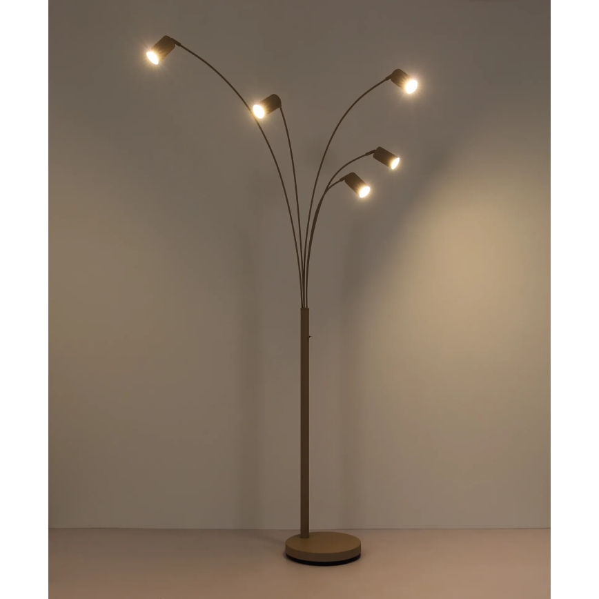 Globo - Podlahová lampa 5xGU10/35W/230V