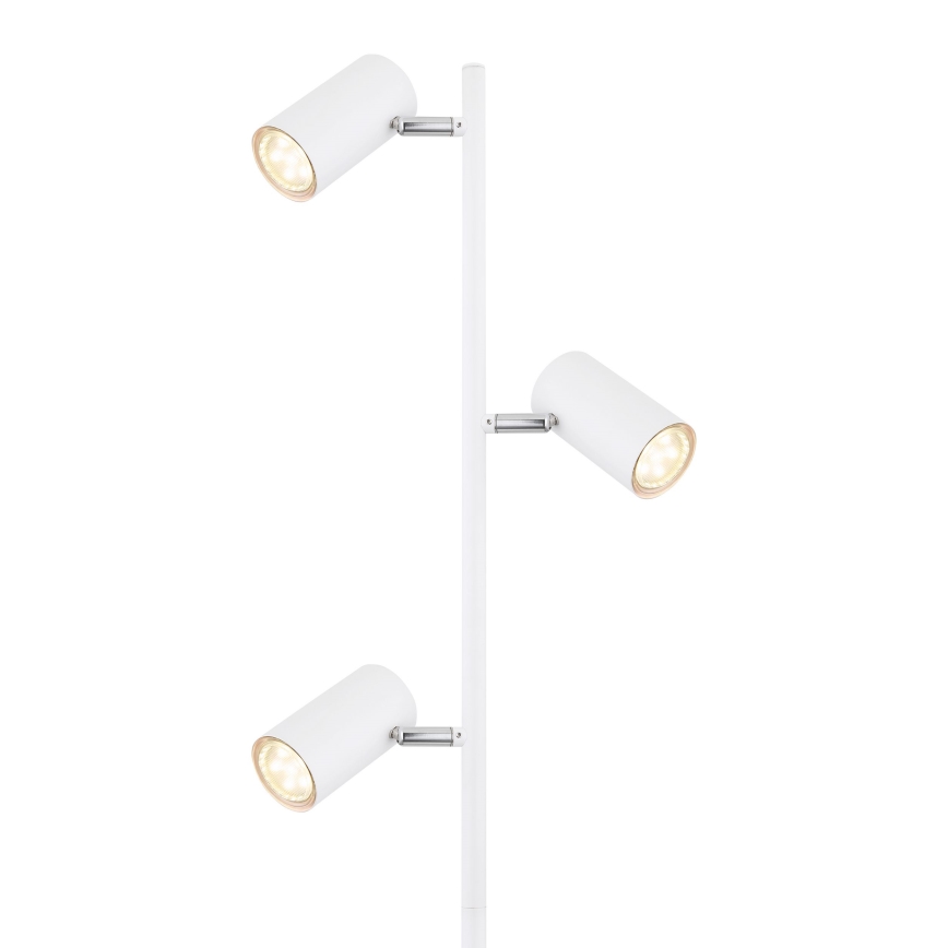 Globo - Stojacia lampa 3xGU10/5W/230V biela