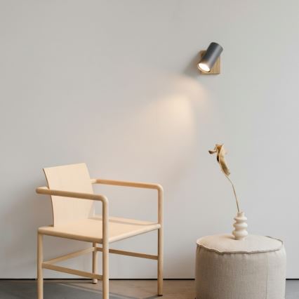 Globo -  Nástenné bodové svietidlo 1xGU10/25W/230V šedá/hnedá