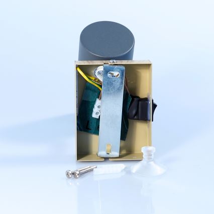 Globo -  Nástenné bodové svietidlo 1xGU10/25W/230V šedá/hnedá