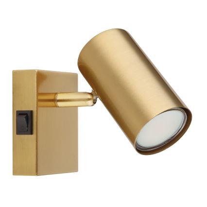 Globo - Nástenné bodové svietidlo 1xGU10/25W/230V zlatá