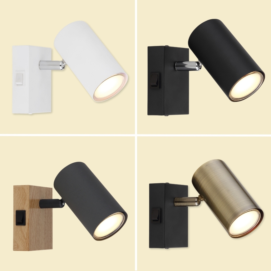 Globo - Nástenné bodové svietidlo 1xGU10/25W/230V zlatá