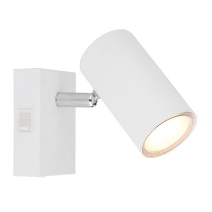 Globo - Nástenné bodové svietidlo 1xGU10/25W/230V biela