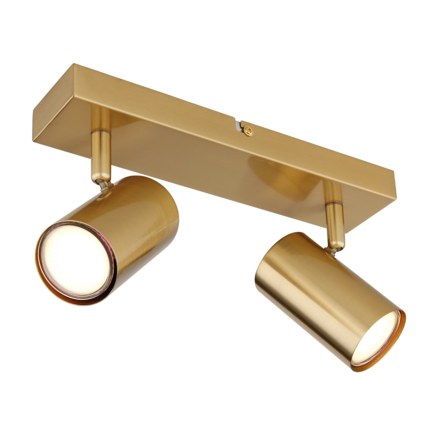 Globo - Bodové svietidlo 2xGU10/35W/230V zlatá