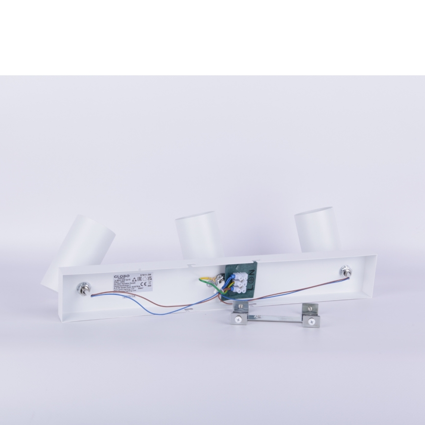 Globo - Bodové svietidlo 3xGU10/35W/230V biela