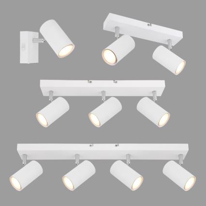 Globo - Bodové svietidlo 3xGU10/35W/230V biela