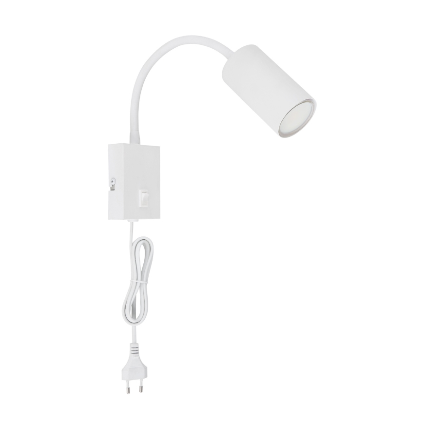 Globo - Flexibilná nástenná lampa 1xGU10/25W/230V biela