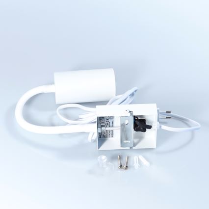 Globo - Flexibilná nástenná lampa 1xGU10/25W/230V biela