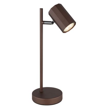 Globo - Stolná lampa 1xGU10/5W/230V hnedá