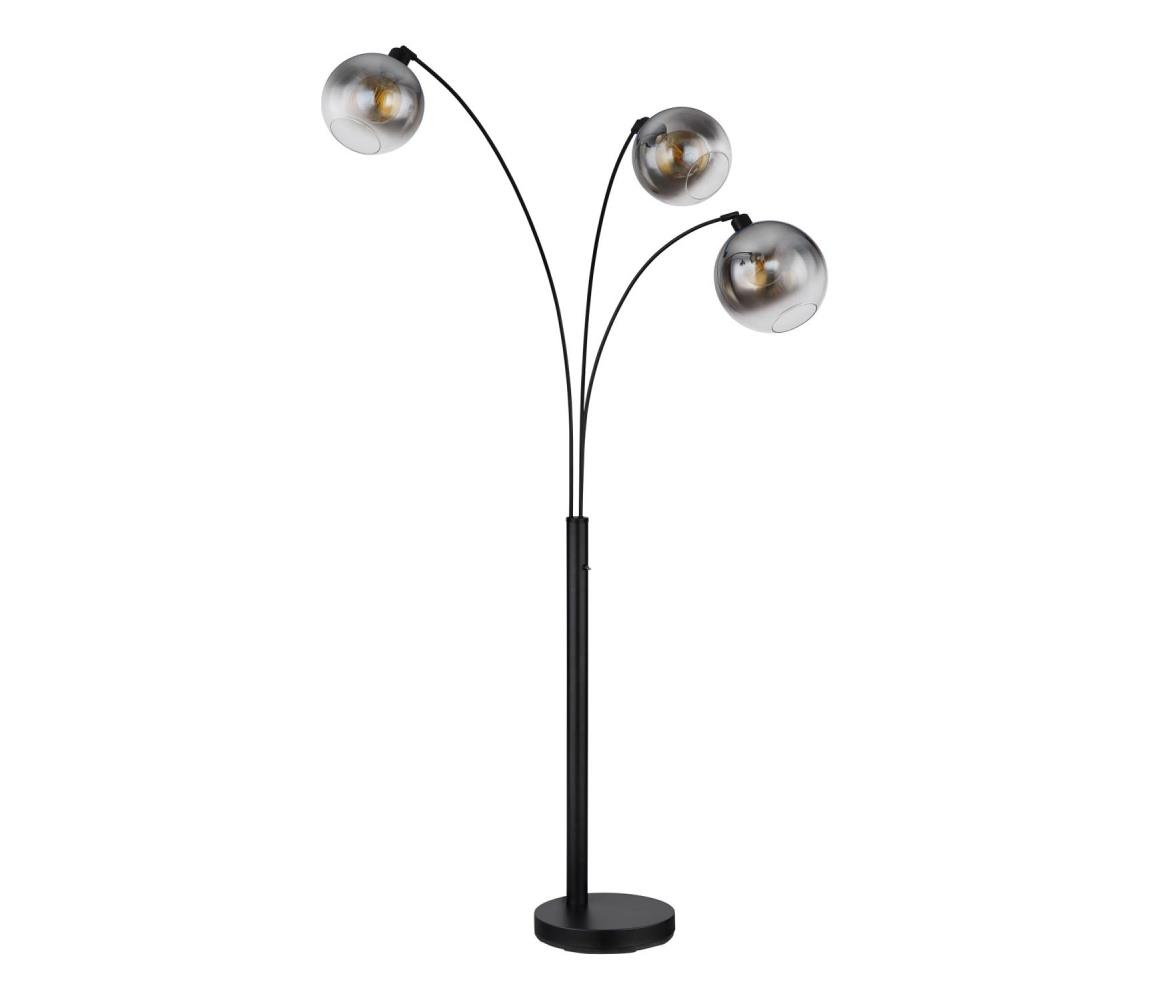 Globo 58227-3B - Stojacia lampa NEWCASTLE 3xE27/60W/230V 58227-3B