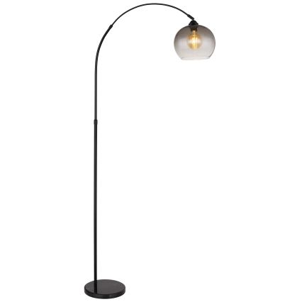 Globo - Stojacia lampa 1xE27/60W/230V čierna