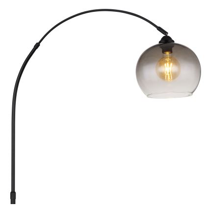 Globo - Stojacia lampa 1xE27/60W/230V čierna