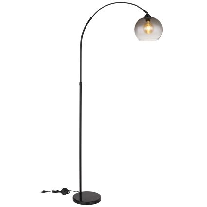 Globo - Stojacia lampa 1xE27/60W/230V čierna