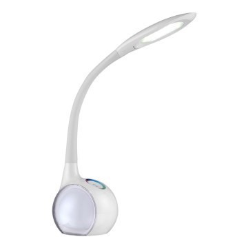 Globo 58278 - LED Stolná lampa TARRON 1xLED/5W + 2xLED/0,1W