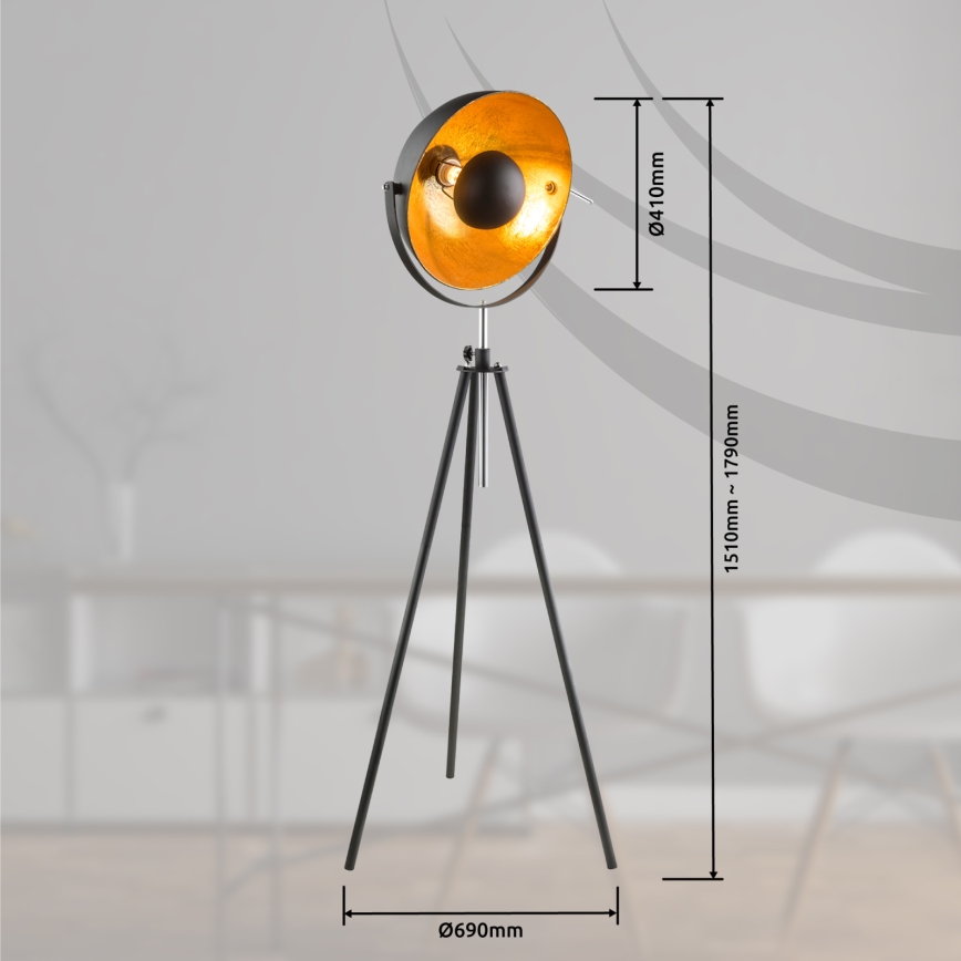 Globo - Stojacia lampa 1xE27/60W/230V