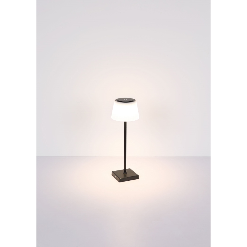 Globo - LED Vonkajšia stmievateľná dotyková stolná lampa LED/4W/5V 3000/4000/5000K 1800 mAh IP44
