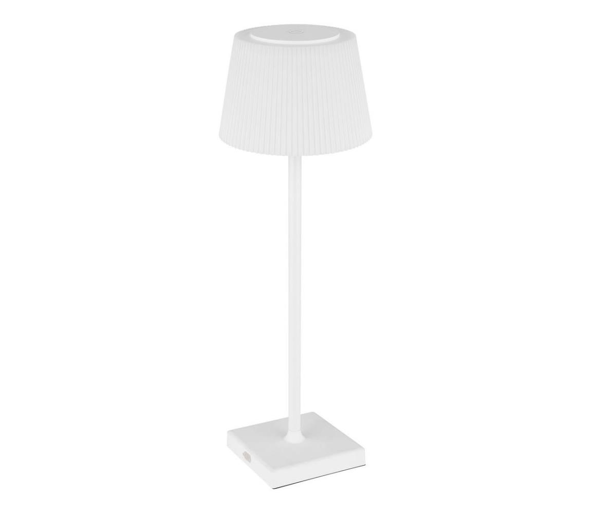 Globo 58434W - LED Stmievateľná dotyková stolná lampa GREGOIR LED/4W/5V IP44 58434W
