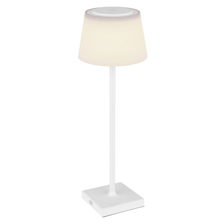 Globo - LED Vonkajšia stmievateľná dotyková stolná lampa LED/4W/5V 3000/4000/5000K 1800 mAh IP44
