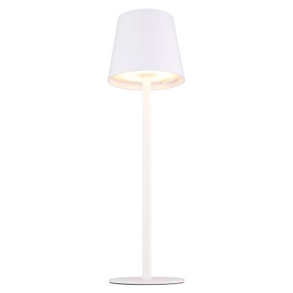 Globo - LED Stmievateľná dotyková vonkajšia lampa LED/3W/3,7V IP44 1800 mAh USB biela
