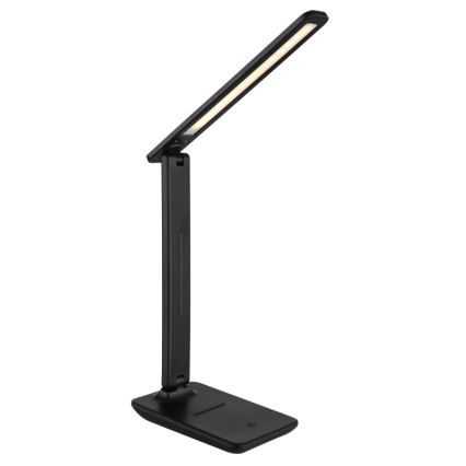Globo - LED Dotyková stmievateľná nabíjacia stolná lampa LED/5W/5V 2700/4000/6500K 1800 mAh čierna