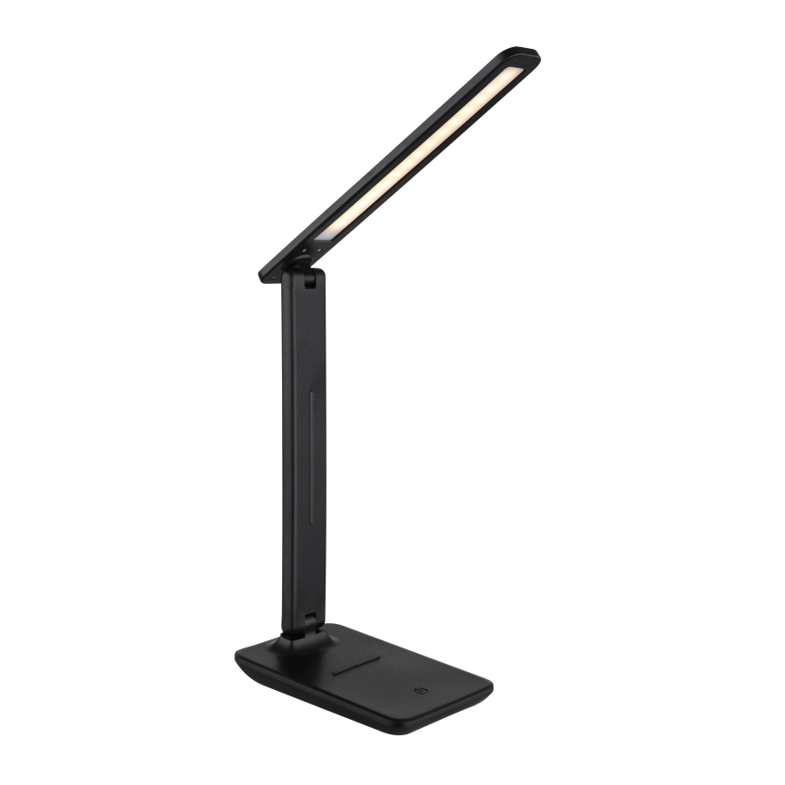 Globo - LED Dotyková stmievateľná nabíjacia stolná lampa LED/5W/5V 2700/4000/6500K 1800 mAh čierna