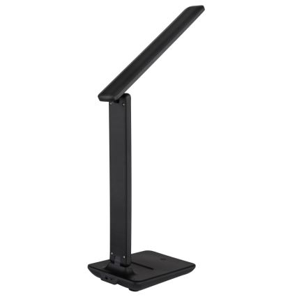Globo - LED Dotyková stmievateľná nabíjacia stolná lampa LED/5W/5V 2700/4000/6500K 1800 mAh čierna