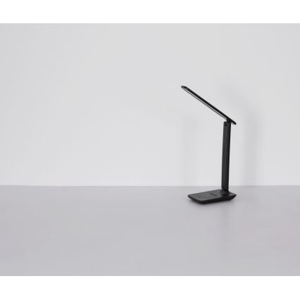 Globo - LED Dotyková stmievateľná nabíjacia stolná lampa LED/5W/5V 2700/4000/6500K 1800 mAh čierna