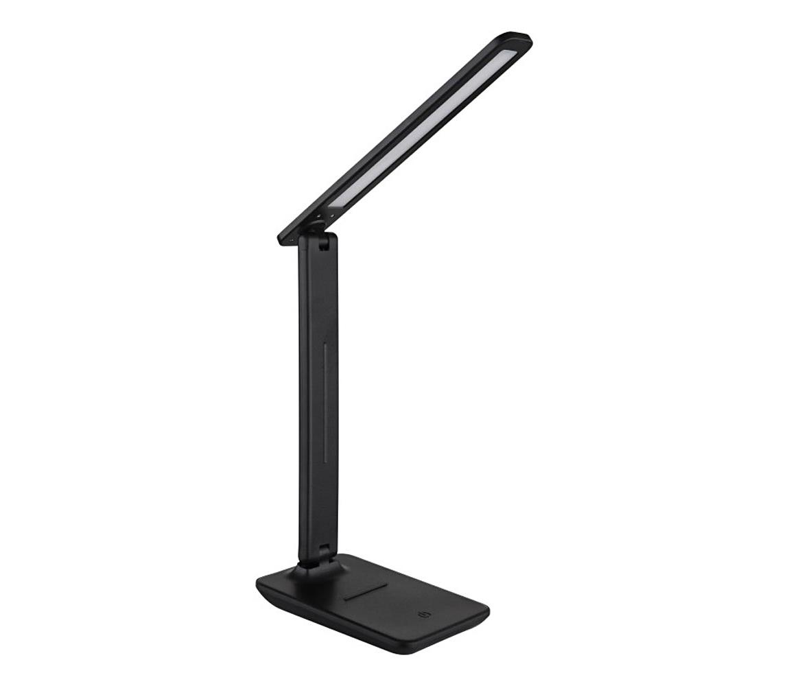 Globo 58439SA - LED, dotykovo stmievateľná dobíjateľná stolná lampa BRIGHTON LED/4W/5V 1800 mAh čierna 58439SA
