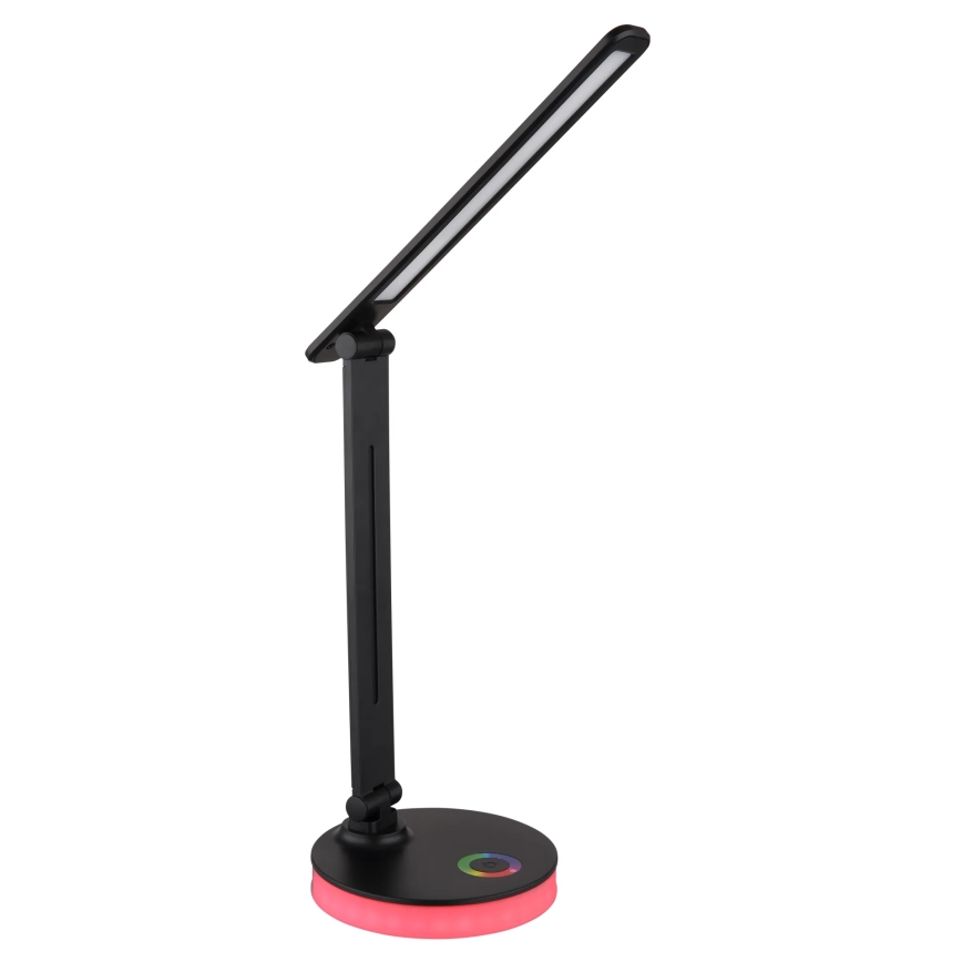 Globo - LED RGBW Stmievateľná dotyková stolná lampa LED/5W/230V + LED/2W 2700K/4000K/6500K čierna