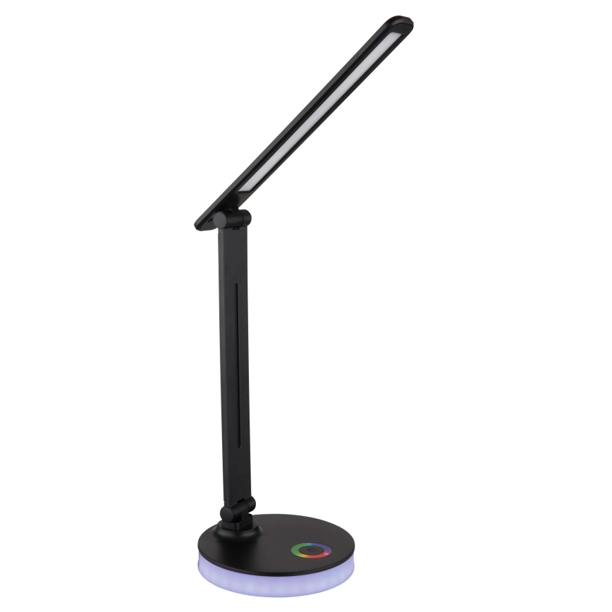 Globo - LED RGBW Stmievateľná dotyková stolná lampa LED/5W/230V + LED/2W 2700K/4000K/6500K čierna