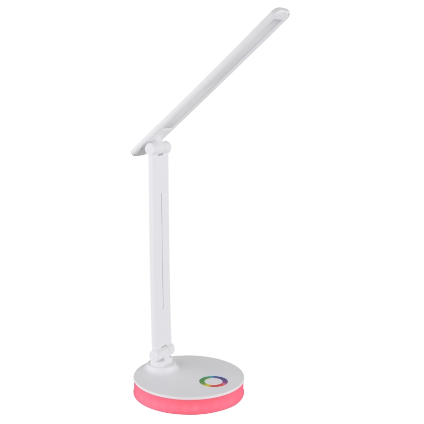 Globo - LED RGBW Stmievateľná dotyková stolná lampa LED/5W/230V + LED/2W 2700K/4000K/6500K biela
