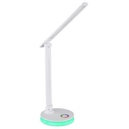 Globo - LED RGBW Stmievateľná dotyková stolná lampa LED/5W/230V + LED/2W 2700K/4000K/6500K biela