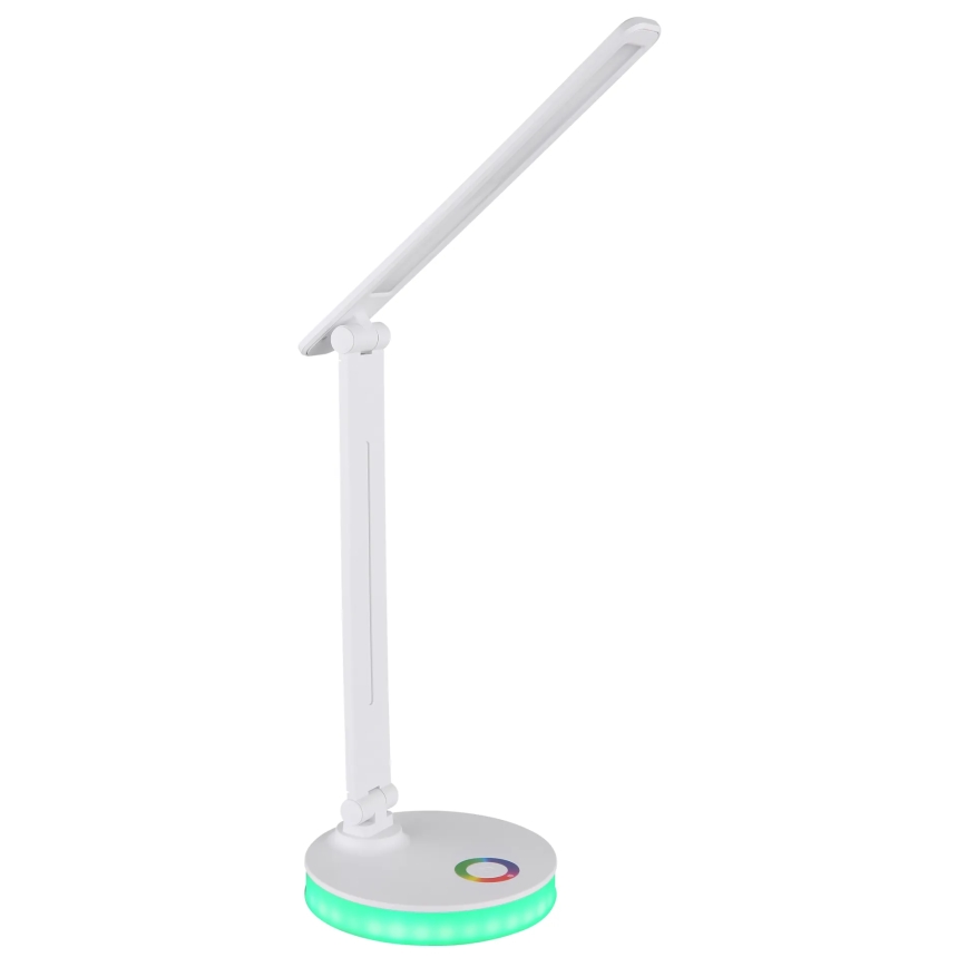 Globo - LED RGBW Stmievateľná dotyková stolná lampa LED/5W/230V + LED/2W 2700K/4000K/6500K biela