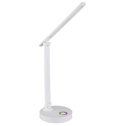 Globo - LED RGBW Stmievateľná dotyková stolná lampa LED/5W/230V + LED/2W 2700K/4000K/6500K biela
