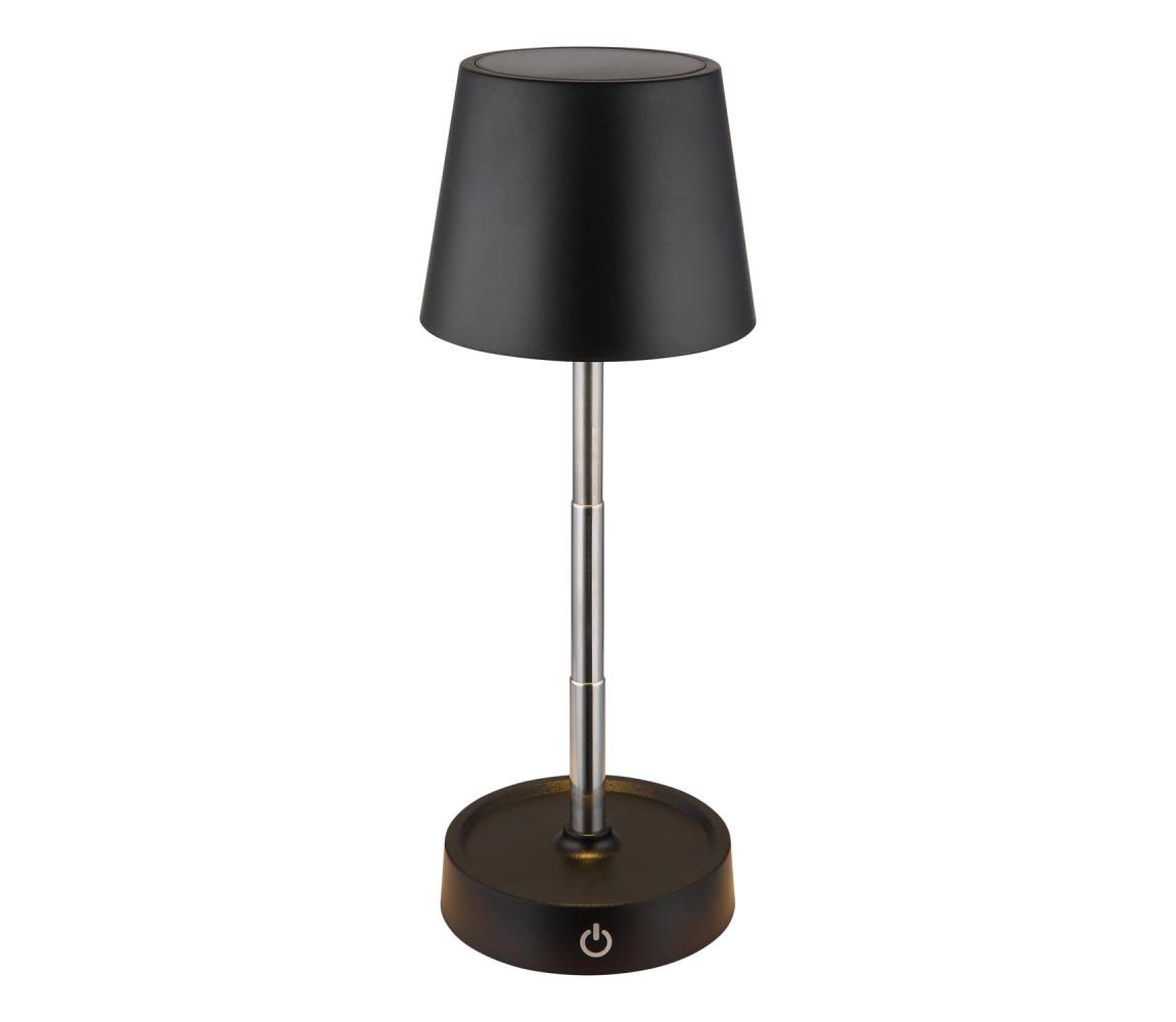 Globo 58446B - LED stmievateľná dotyková nabíjateľná stolná lampa CARLOS 1,2W/5V 1200 mAh 58446B