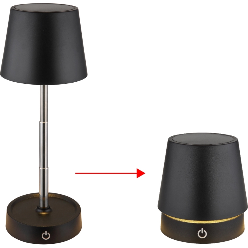 Globo - LED stmievateľná dotyková dobíjateľná stolová lampa LED/1,2W/5V 1200 mAh