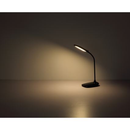 Globo - LED Stmievateľná dotyková stolná lampa LED/9W/230V 3000K/4000K/6500K CRI 90 čierna
