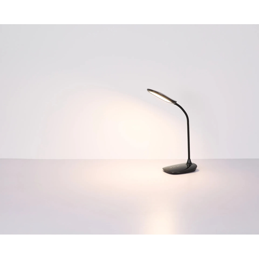 Globo - LED Stmievateľná dotyková stolná lampa LED/9W/230V 3000K/4000K/6500K CRI 90 čierna