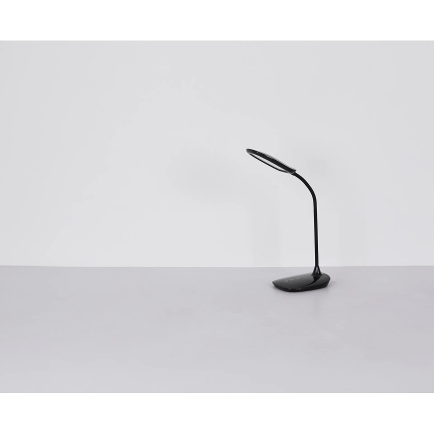 Globo - LED Stmievateľná dotyková stolná lampa LED/9W/230V 3000K/4000K/6500K CRI 90 čierna