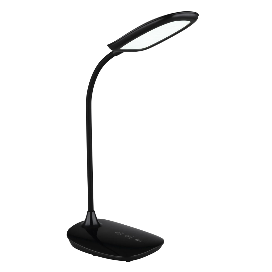 Globo - LED Stmievateľná dotyková stolná lampa LED/9W/230V 3000K/4000K/6500K CRI 90 čierna