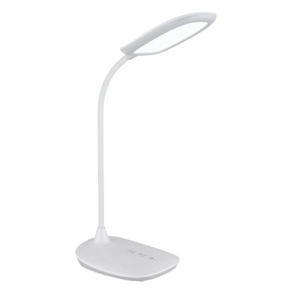 Globo - LED Stmievateľná dotyková stolná lampa LED/9W/230V 3000K/4000K/6500K CRI 90 biela