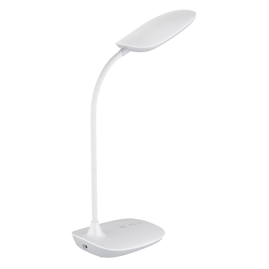Globo - LED Stmievateľná dotyková stolná lampa LED/9W/230V 3000K/4000K/6500K CRI 90 biela