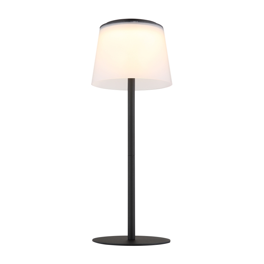 Globo - LED Stmievateľná dotyková vonkajšia stolná lampa LED/1,8W/5V IP44 1800 mAh čierna/biela