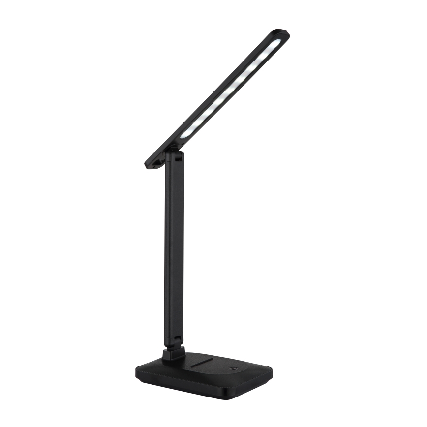 Globo - LED Stmievateľná dotyková stolná lampa LED/3W/5V 2800/4000/6500K 1800 mAh čierna
