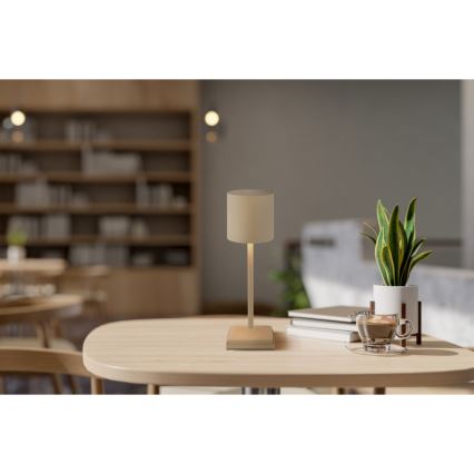 Globo - LED Stmievateľná dotyková nabíjacia stolová lampa LED/1,5W/5V 2200 mAh béžová