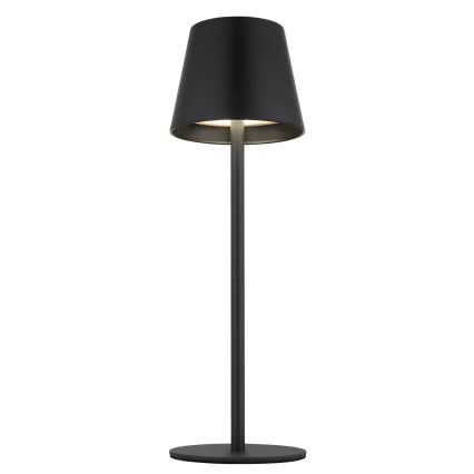 Globo - LED Stmievateľná dotyková nabíjateľná vonkajšia stolová lampa 3v1 LED/3W/5V 3000/4000/5000K IP54 1800 mAh čierna