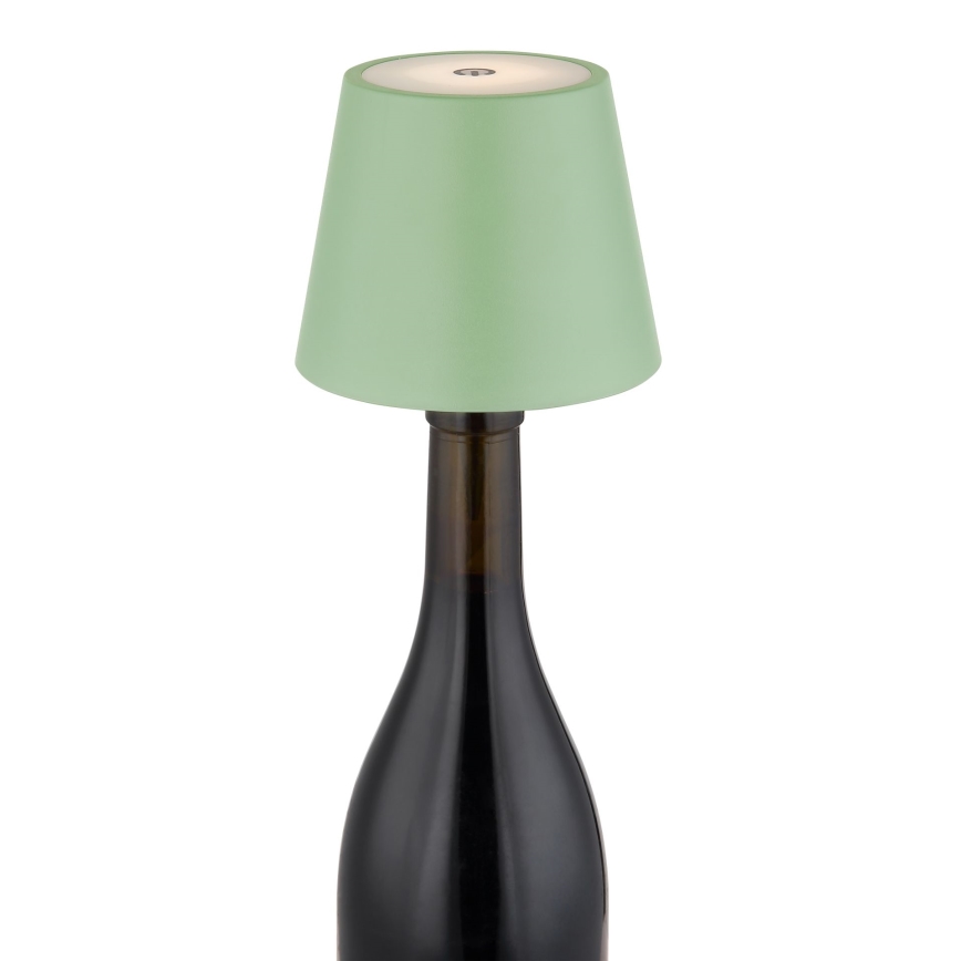 Globo - LED stmievateľná dotyková nabíjateľná vonkajšia stolová lampa 3v1 LED/3W/5V 3000/4000/5000K IP54 1800 mAh zelená