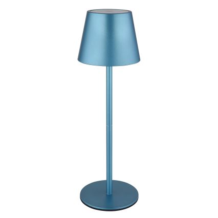 Globo - LED stmievateľná dotyková nabíjacia vonkajšia stolná lampa 3 v 1 LED/3W/5V 3000/4000/5000K IP54 1800 mAh modrá