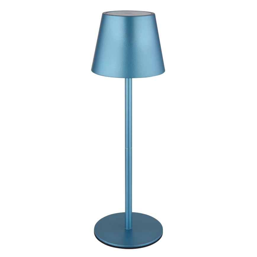 Globo - LED stmievateľná dotyková nabíjacia vonkajšia stolná lampa 3 v 1 LED/3W/5V 3000/4000/5000K IP54 1800 mAh modrá